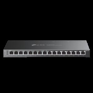 TP-Link TL-SG2016P switch L2/L3/L4 Gigabit Ethernet (10/100/1000) Energía sobre Ethernet (PoE) Negro 4897098689493 | P/N: TL-SG2016P | Ref. Artículo: 1364758