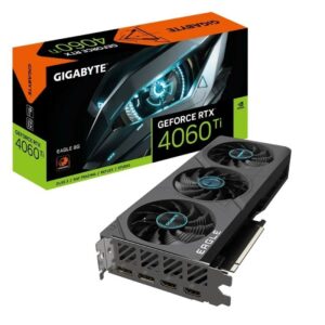 Tarjeta Gráfica Gigabyte GeForce RTX 4060 Ti EAGLE 8G/ 8GB GDDR6 4719331313401 9VN406TE-00-10 GIG-GF RTX4060TI EAG 8G