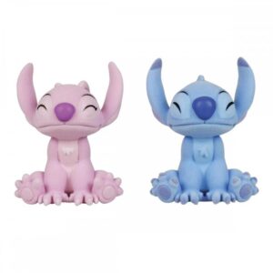 028399376872 | P/N: 6013987 | Cod. Artículo: MGS0000021802 Pack de 2 figuras flocadas enesco disney stitch y angel beso