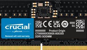 0649528937995 CT8G52C42S5 MODULO SODIMM DDR5 8GB 5200MHZ CRUCIAL CL42