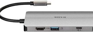 0790069450471 DUB-M810 HUB D-LINK USB-C 8 EN 1 CON HDMI / ETHERNET / USB-C ALIMENTADO / LECTOR DE TARJETAS