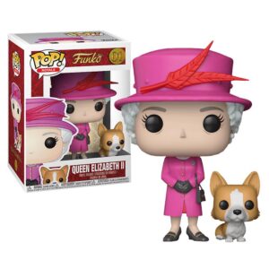 0889698219471 | P/N: 21947 | Cod. Artículo: MGS0000000659 Funko pop personaje historico reina elizabeth ii con perro