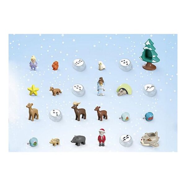 Playmobil junior: calendario de adviento navidad en la nieve - Imagen 3