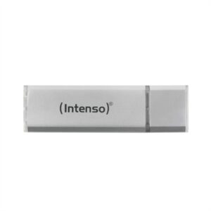 4034303016358 | P/N: 3521472 | Cod. Artículo: DSP0000014978 Memoria usb 2.0 intenso 16gb alu line aluminio