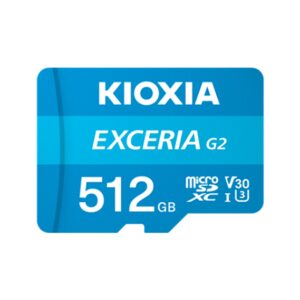 4582563854529 | P/N: LMEX2L512GG2 | Cod. Artículo: DSP0000015451 Tarjeta micro sd kioxia 512gb exceria g2 w - adaptor