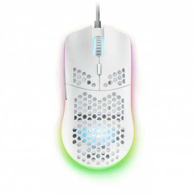 4710562754209 | P/N: MMAXW | Cod. Artículo: DSP0000008882 Mouse raton mars gaming mmax optico usb 7 botones 12400ppp blanco