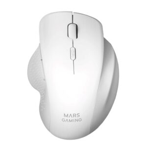 4710562758436 | P/N: MMWERGOW | Cod. Artículo: DSP0000014779 Mouse raton mars gaming mmwergo optico wireless inalambrico 6 botones 3200ppp blanco