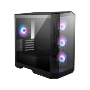 4711377136471 | P/N: 306-7G24R21-809 | Cod. Artículo: DSP0000024213 Caja ordenador gaming msi mag pano m100r pz atx rgb cristal templado black