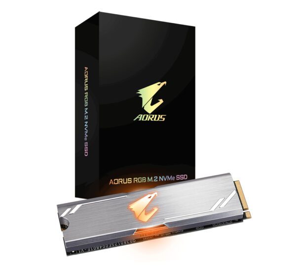 4719331804794 | P/N: GP-ASM2NE2256GTTDR | Cod. Artículo: DSP0000002091 Disco duro interno solido hd m2 ssd 256gb gigabyte aorus rgb nvme 2280 lectura 3100mb - s escritura 1050mb - s gp - asm2ne2256gttdr