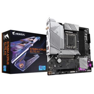 4719331851309 | P/N: B760M AORUS ELITE AX | Cod. Artículo: DSP0000013566 Placa base gigabyte b760m aorus elite ax 1700 matx 4xddr5