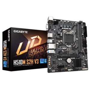 4719331855420 | P/N: H510M S2H V3 G10 | Cod. Artículo: DSP0000019282 Placa base gigabyte h510m s2h v3 1200 matx 2xddr4