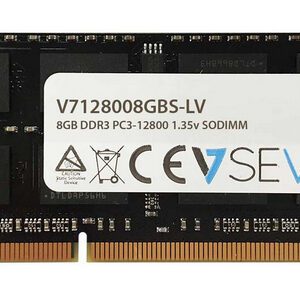 5050914959586 | P/N: V7128008GBS-LV | Cod. Artículo: MGS0000010298 Memoria ram v7 sodimm 8gb ddr3 1600 mhz  pc3 - 12800