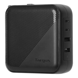 5051794042351 | P/N: APA109GL | Cod. Artículo: DSP0000014415 Cargador adaptador targus gan charger 100w 2 x usb 2.0 2 x usb tipo c