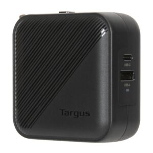 5051794042368 | P/N: APA803GL | Cod. Artículo: DSP0000014409 Cargador adaptador targus gan charger 65w usb tipo c negro