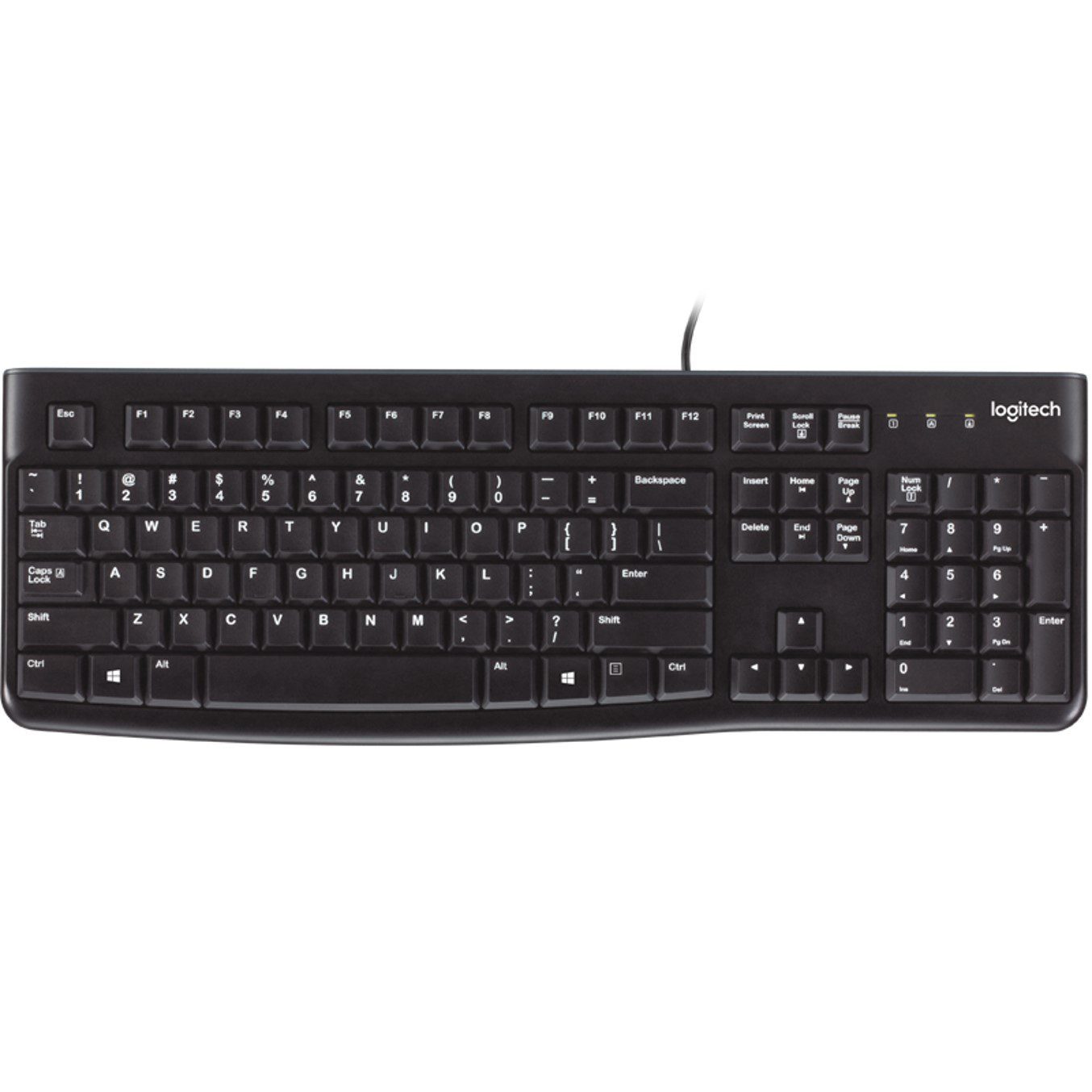5099206020726 | P/N: | Cod. Artículo: 920-002488 Teclado logitech k120 usb negro frances
