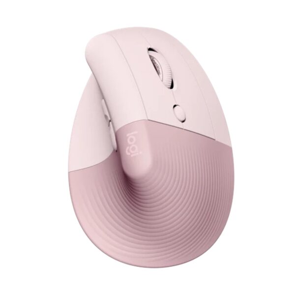 5099206099913 | P/N: 910-006478 | Cod. Artículo: MGS0000010522 Mouse raton vertical logitech lift 6 botones 4000 dpi wireless inalambrico rosa