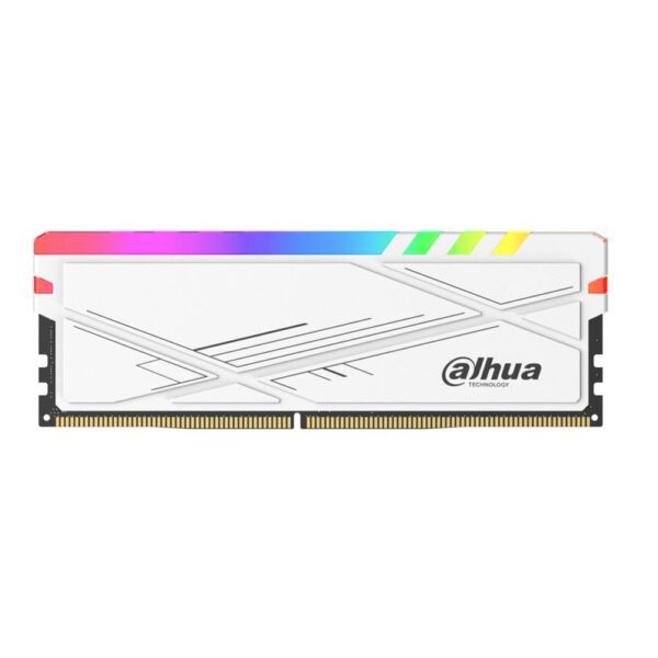 Memoria ram 3600mhz dahua c600 rgb 2x16gb 32gb blanco - Imagen 2