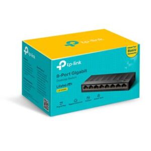 6935364085476 LS1008G SWITCH TP-LINK LS1008G LITEWAVE 8P GIGA SOBREMESA CARCASA PLASTICO NO RACK