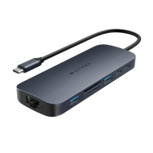 6941921149079 | P/N: HD4005GL | Cod. Artículo: DSP0000024705 Hub hyper drive ecosmart gen.2 universal usb - c 10 - in - 1 140 w pd3.1