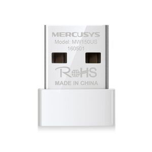 6957939000325 | P/N:  | Cod. Artículo: MW150US Adaptador wifi usb 2.0 mercusys mw150us 150mbps