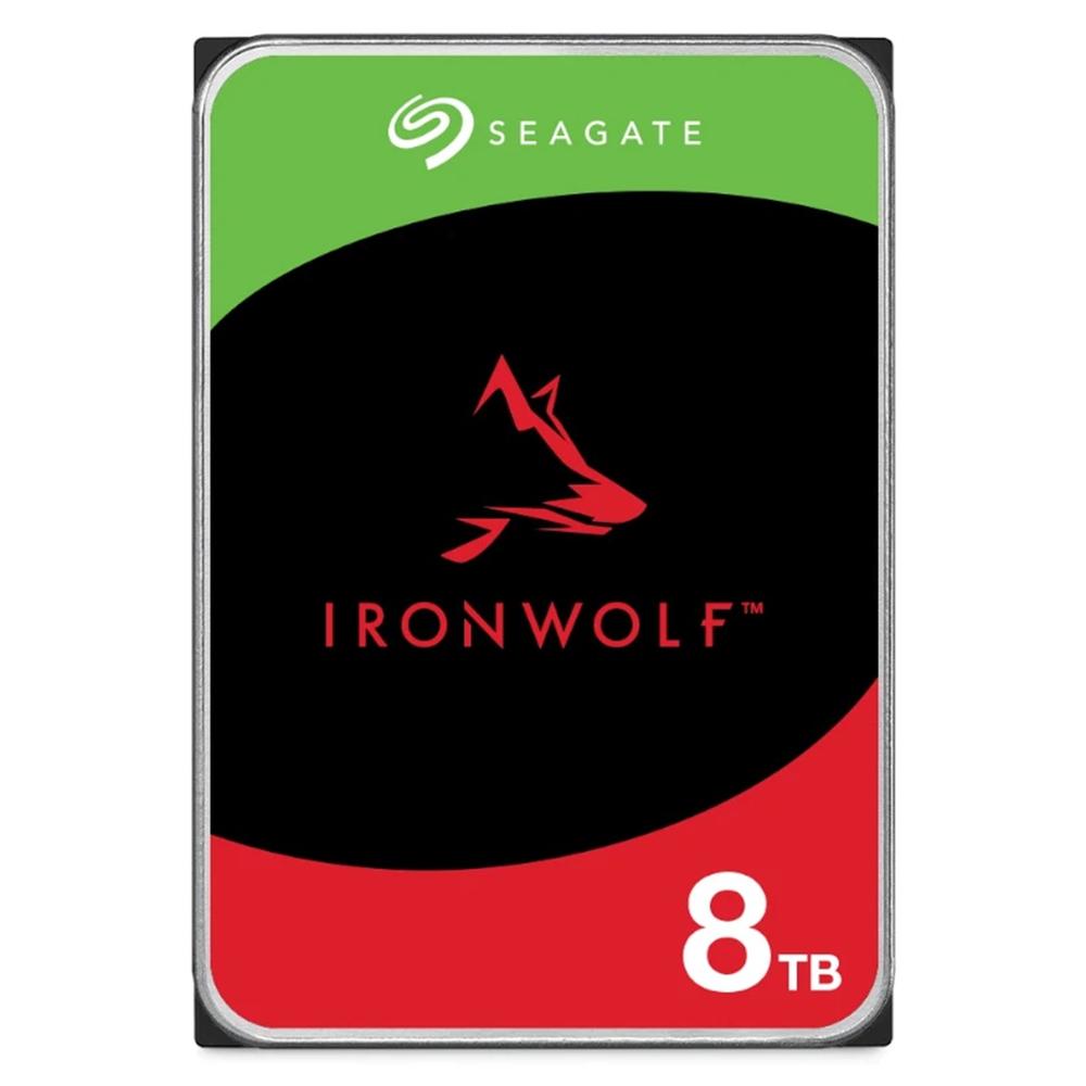 763649092088 | P/N: ST8000VN002 | Cod. Artículo: DSP0000024941 Disco duro interno hdd seagate ironwolf nas st8000vn002 8tb 3.5pulgadas 5400rpm -  256mb -  sata 6gb - s