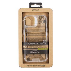 8426801168169 | P/N: MCSPS0014 | Cod. Artículo: DSP0000023396 Funda muvit shockproof 2m para apple iphone 13 - 14 transparente