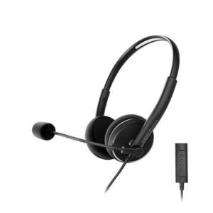 8432426452026 | P/N: 452026 | Cod. Artículo: DSP0000007065 Auriculares micro energy sistem headset office 2+ negro supraural -  30mm -  jack 3.5mm -  antipop -  20hz -  adaptador usb