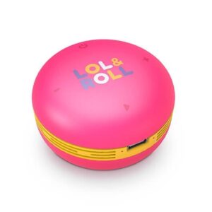 8432426454976 | P/N: 454976 | Cod. Artículo: DSP0000012277 Altavoz energy sistem lol&roll pop kids rosa 5w - tws - bluetooth 5.0 - usb - c