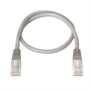 8433281004207 10.20.1301 CABLE RED LATIGUILLO RJ45 CAT.6 UTP LSZH 1M GRIS NANOCABLE