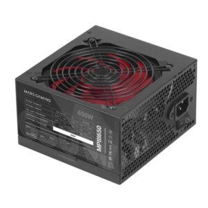 8435693103479 | P/N: MPIII650 | Cod. Artículo: DSP0000020251 Fuente de alimentacion mars gaming mpiii atx 650w