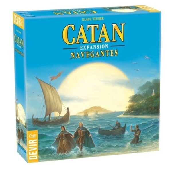 8436017220056 | P/N: BGNAVEGANTES | Cod. Artículo: MGS0000009113 Juego de mesa devir catan navegantes de catan 4 jugadores pegi 8