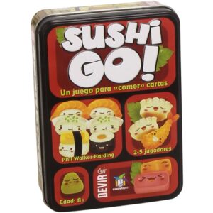 8436017221855 | P/N: BGSUSHI | Cod. Artículo: MGS0000009156 Juego de mesa devir sushi go pegi 10