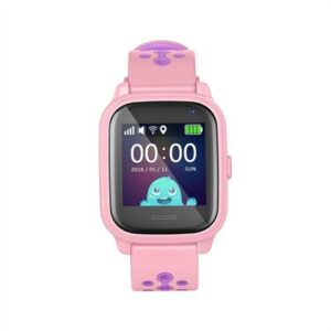 8436539087649 | P/N: LESWKIDS01P | Cod. Artículo: DSP0000011698 Reloj smartwatch leotec kids allo gps antiperdida rosa y morado 1.3pulgadas