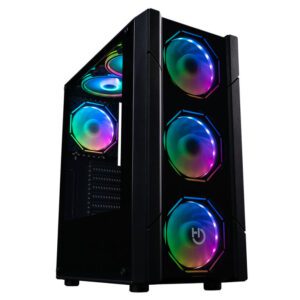 8436545692974 | P/N: CHA010028 | Cod. Artículo: DSP0000004188 Caja ordenador gaming hiditec atx v30 argb cristal templado