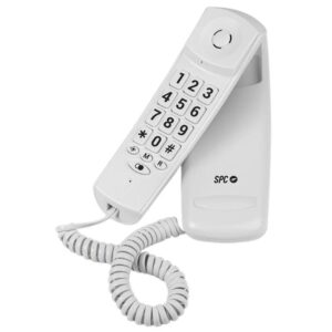 8436609912222 | P/N: 3610B | Cod. Artículo: DSP0000022192 Telefono fijo spc original lite 2 blanco - tecla r - 10 memorias indirectas