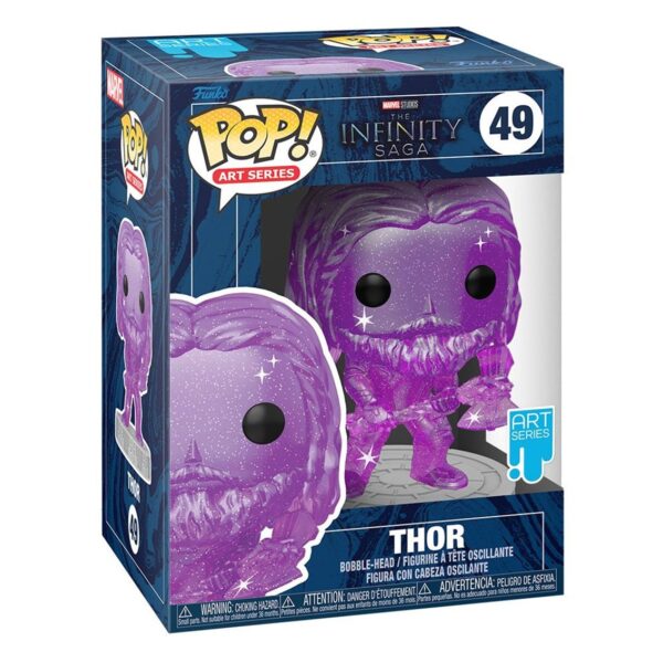 Funko pop marvel infinity saga thor gema del poder 57618 - Imagen 3