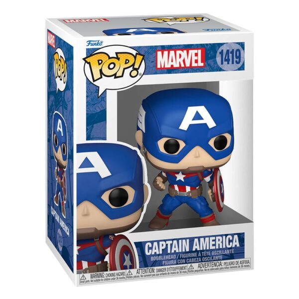 889698824972 | P/N: 82497 | Cod. Artículo: DSP0000026530 Funko pop marvel new classics capitán américa