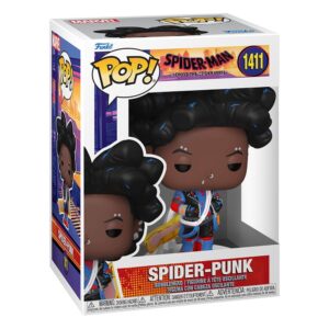 889698826495 | P/N: 82649 | Cod. Artículo: DSP0000026545 Funko pop marvel spider - man across the spider - verse spider - punk unmasked