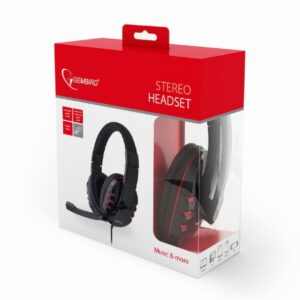 AURICULARES GEMBIRD MICROFONO CONTROL VOL NEGRO ALAMBRICO 8716309093422 GHS-402