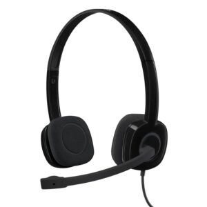 AURICULARES LOGITECH H151 NEGRO MICROFONO ALAMBRICO 5099206057333 981-000589