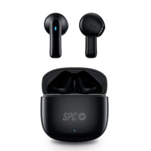 Auriculares Bluetooth SPC Zion 2 Play con estuche de carga/ Autonomía 7h/ Stick Corto 30mm/ Negros 8436609912154 4623N SPC-AUR ZION 2 PLAY BK