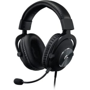 Auriculares Gaming Inalámbrico con Micrófono Logitech G Pro X/ USB/ Negro 5099206085718 981-000818 LOG-AUR G PRO X BK