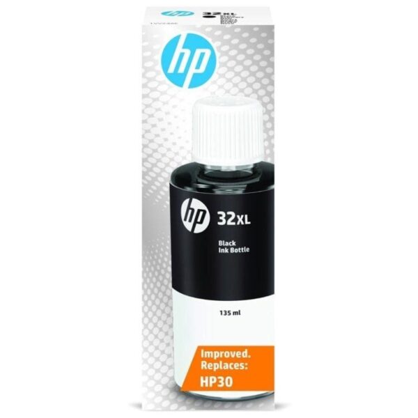 Botella de Tinta Original HP nº32 XL Alta Capacidad/ Negro 192545270687 1VV24AE 1VV24AE