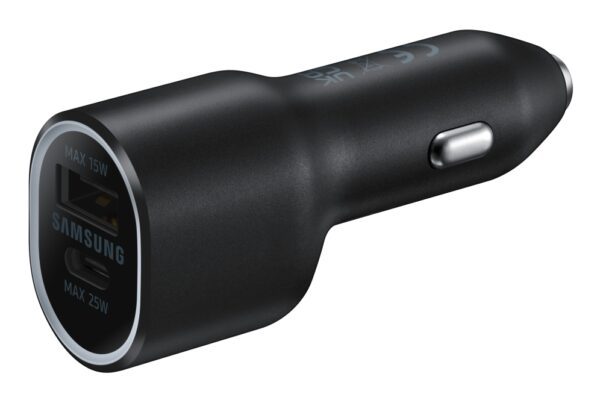 CARGADOR DE COCHE DUAL SAMSUNG 1XUSB-C 1XUSB-A 40W NEGRO EP-L4020NBEGEU 8806094000795 EP-L4020NBEGEU