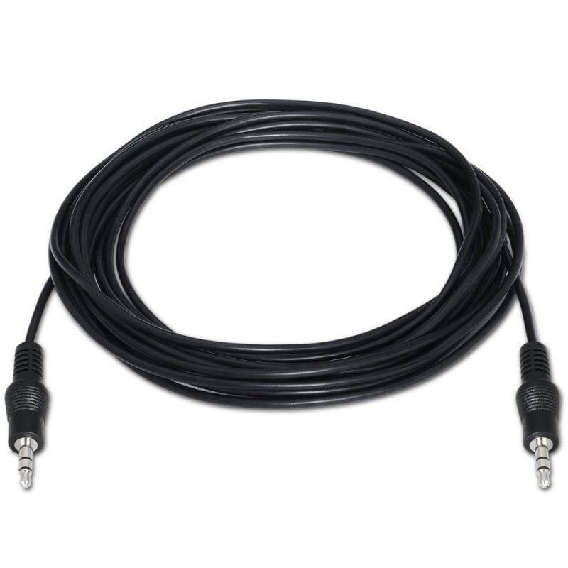 Cable-Estereo-Aisens-A128-0143-Jack-3.5-Macho-Jack-3.5-Macho-Hasta-0.1W-3m-Negro-8436574701425-A128-0143-AIS-CAB-A128-0143-1