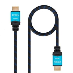 Cable HDMI 2.0 4K Nanocable 10.15.3710/ HDMI Macho - HDMI Macho/ 10m/ Negro/ Azul 8433281008519 10.15.3710 NAN-CAB 10 15 3710