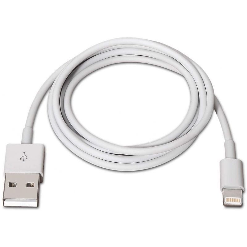 Cable-USB-2.0-Lightning-Aisens-A102-0035-USB-Macho-Lightning-Macho-Hasta-2.5W-60Mbps-1m-Blanco-8436574700343-A102-0035-AIS-CAB-A102-0035-1