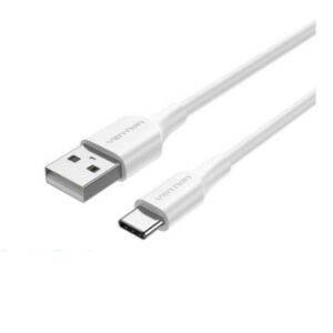 Cable USB 2.0 Tipo-C Vention CTHWG/ USB Tipo-C Macho - USB Macho/ Hasta 60W/ 480Mbps/ 1.5m/ Blanco 6922794767546 CTHWG VEN-CAB CTHWG