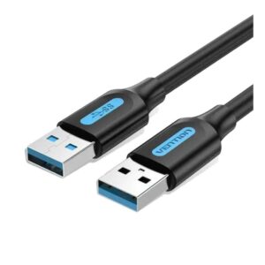 Cable USB 3.0 Vention CONBG/ USB Macho - USB Macho/ 5Gbps/ 1.5m/ Negro 6922794748828 CONBG VEN-CAB CONBG