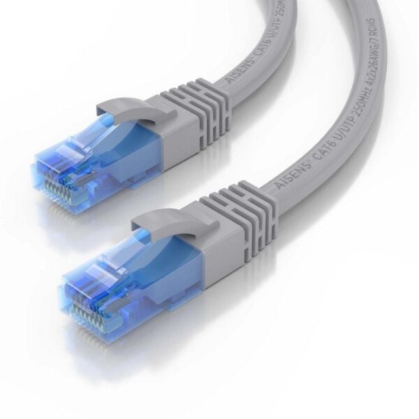 Cable de Red RJ45 AWG26 CCA UTP Aisens A135-0778 Cat.6/ 3m/ Gris - Imagen 3